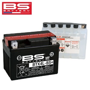 BS 배터리 12V 4.2A BTX4L-BS 택트/에이포/그랜드필라노/투데이 (유아사 YTX4L-BS)