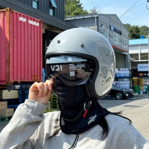 홍진 HJC 헬멧 V31 레트로 단색 오픈페이스